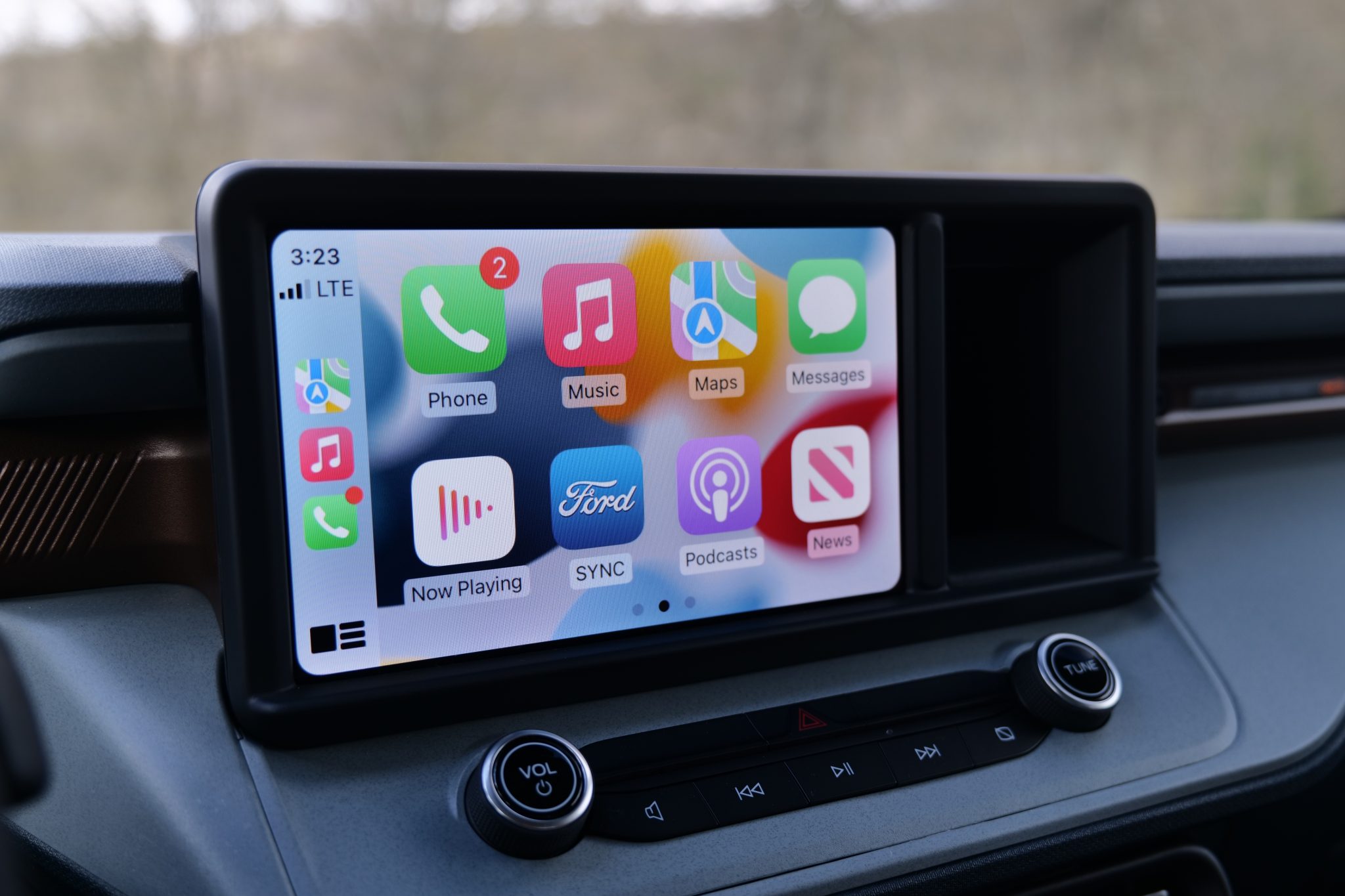 Apple CarPlay as standard in the Ford Maverick.